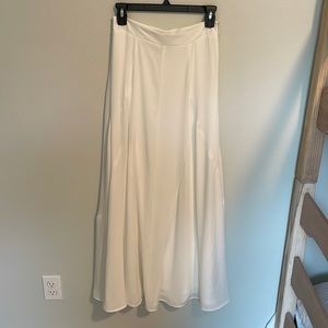 High waist maxi skirt